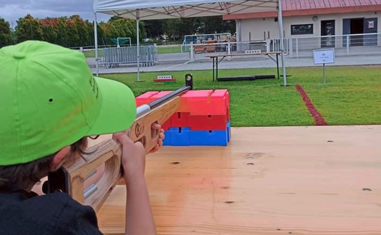 Carabine laser, Initiation sportive