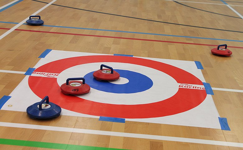 Curling sur tapis